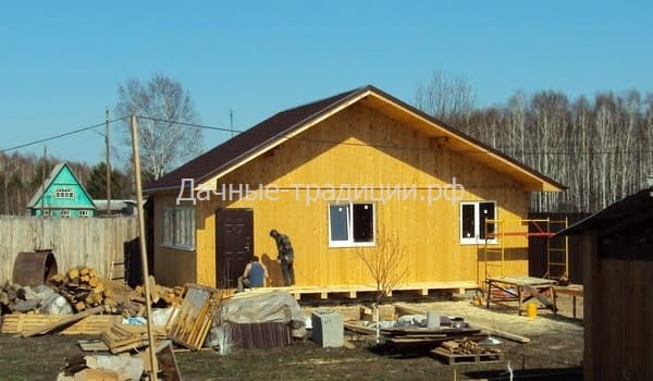 Строительство деревянных домиков
